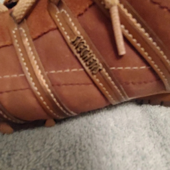 Skechers Suede Saddle Shoes Size 8 - Picture 5 of 7
